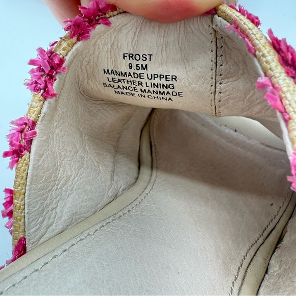 CECELIA NEW YORK Frost Flower Pink Platform Espadrille Sandal Size 9.5 - Picture 10 of 10